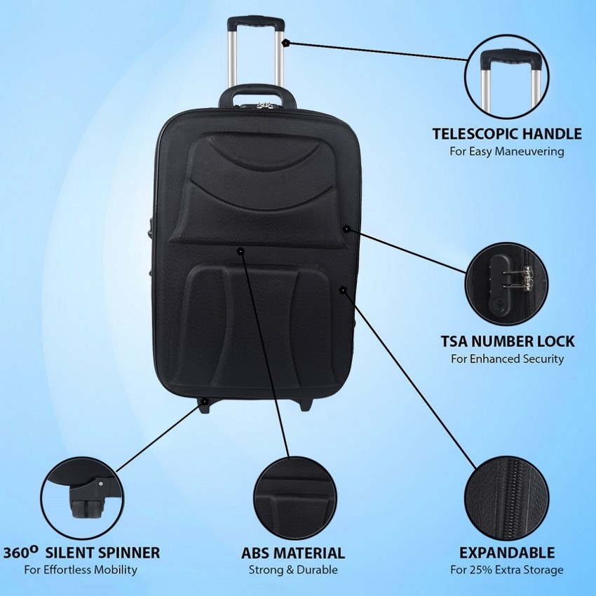 Small luggage with online wheels