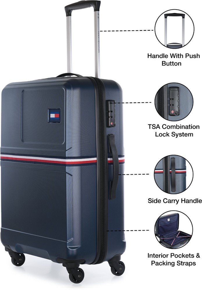 Tommy hilfiger deals large suitcase