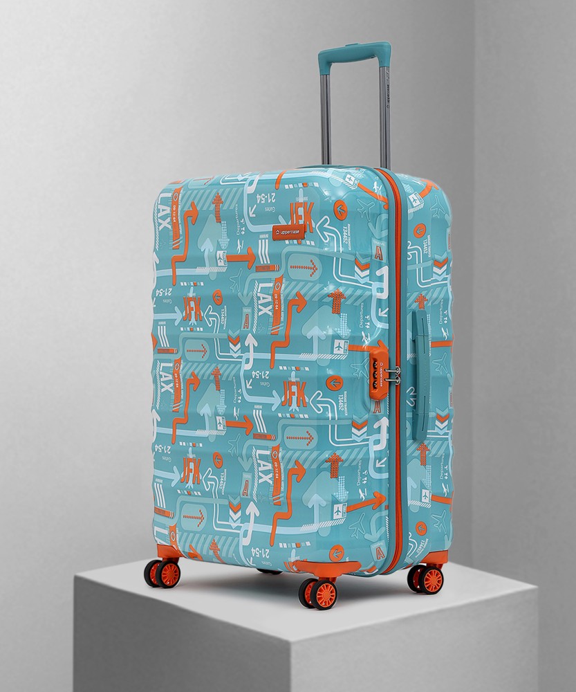 Uppercase JFK Duo Hard Luggage Trolley Bag Set of 3 (S+M+L) Teal