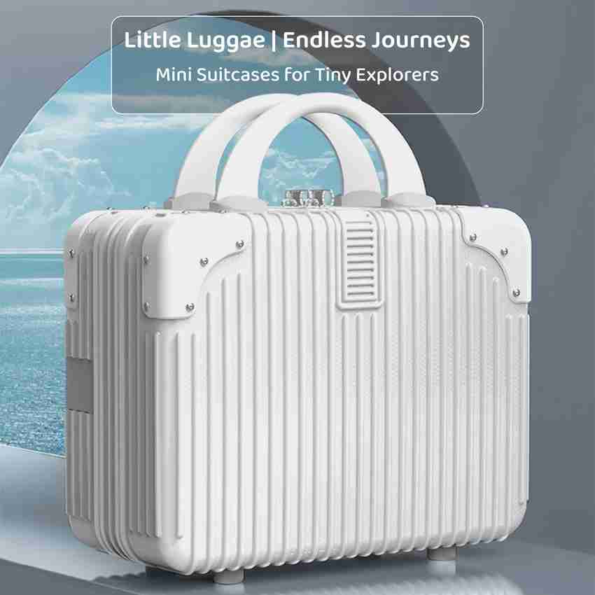 StarAndDaisy Kids Accessories Storage Bag Suitcase with Lock Password Mini Luggage Box Cabin Suitcase 11 inch Grey Price in India Flipkart