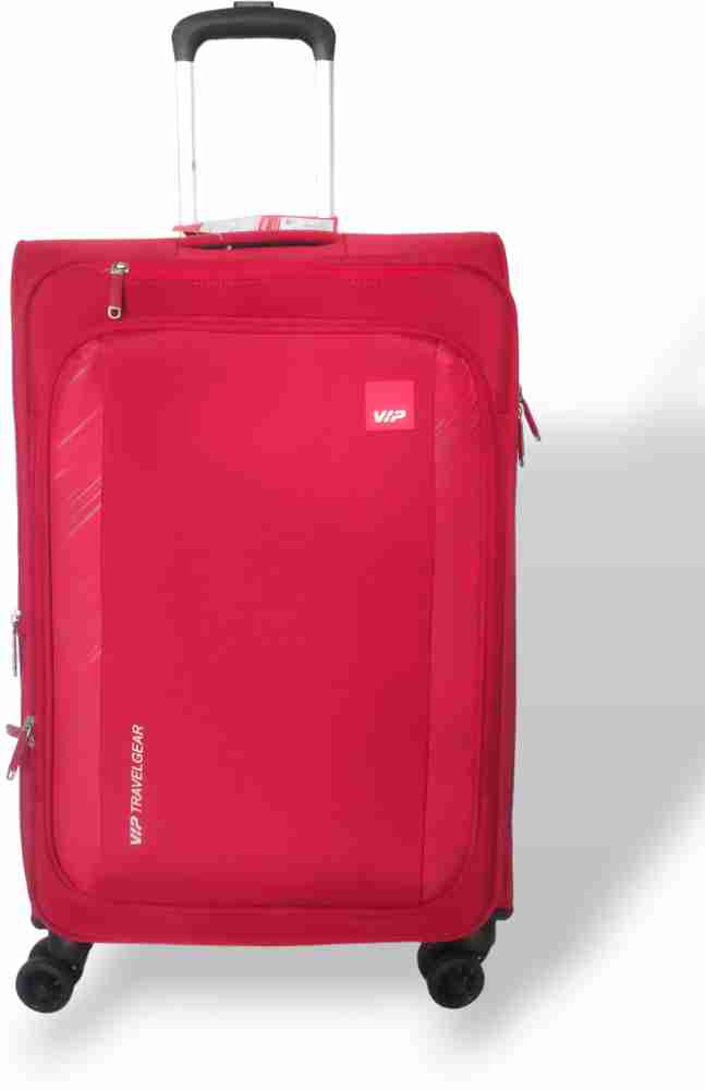 VIP IGNIS 8W STR 69 MEDIUM SIZE Expandable Check in Suitcase 8 Wheels 24 inch RED Price in India Flipkart