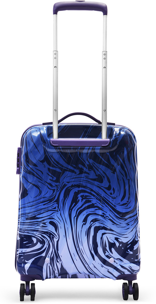Skybags trolley blue and white top