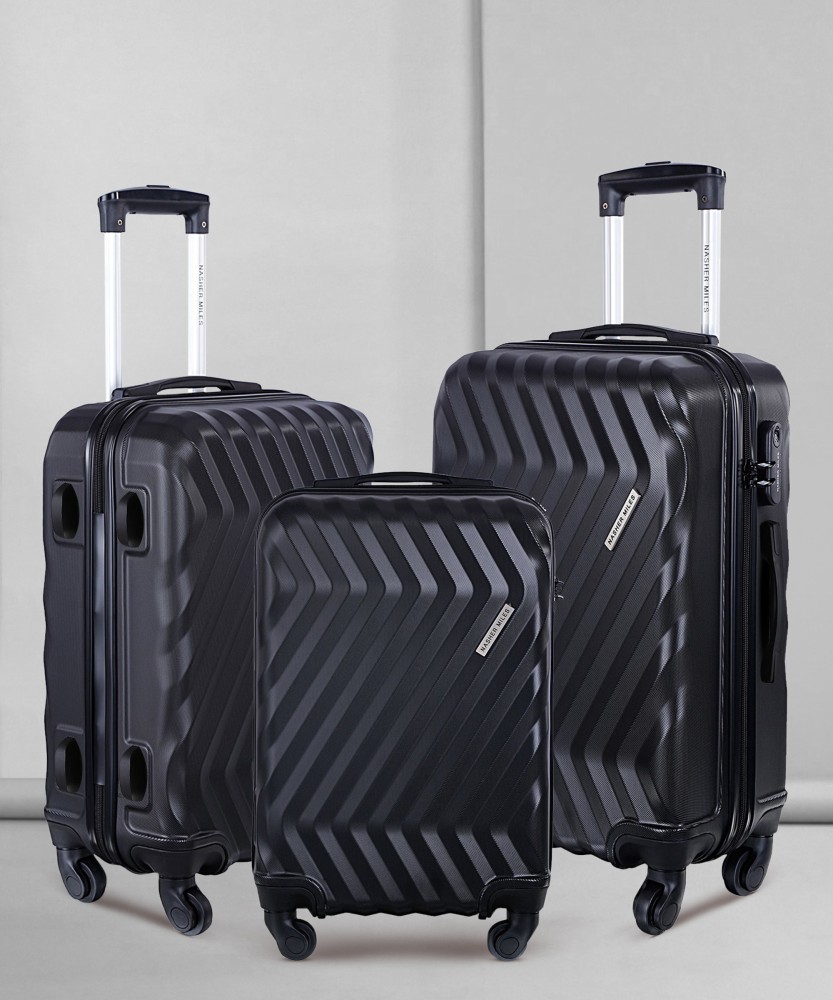 Buy Nasher Miles Grey Hard Sided Suitcases & Trolley Bag Online At Best  Price @ Tata CLiQ