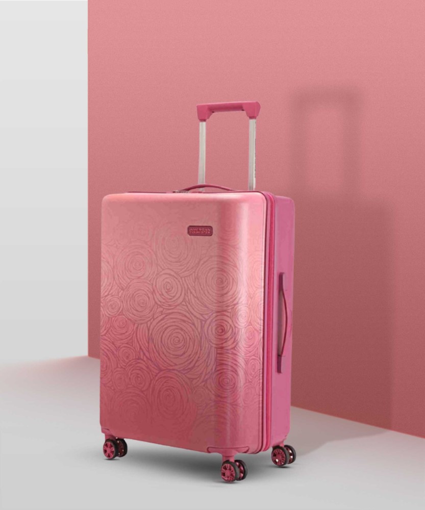 AMERICAN TOURISTER New 2022 Vicenza 55 Cm Rose Gold Hard Luggage Cabin Suitcase 4 Wheels 20 inch Rose Gold Price in India Flipkart