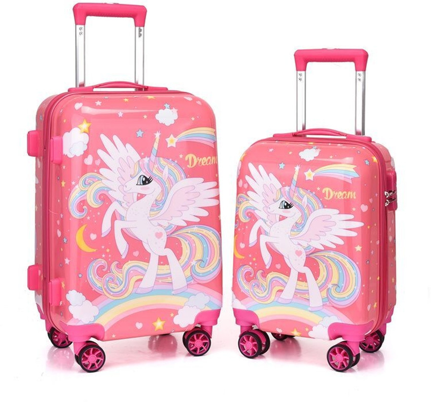Swarn Products New Style Unicorn Printed Pattern Suitcase Extra