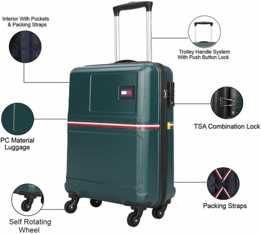 Tommy hilfiger clearance check in luggage