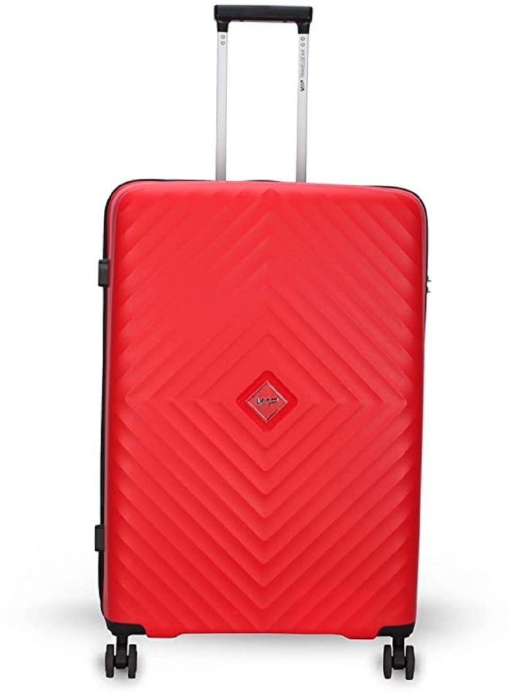 VIP Hard Trolley Bag Medium Size  8 Wheel Polyester Luggage Bag