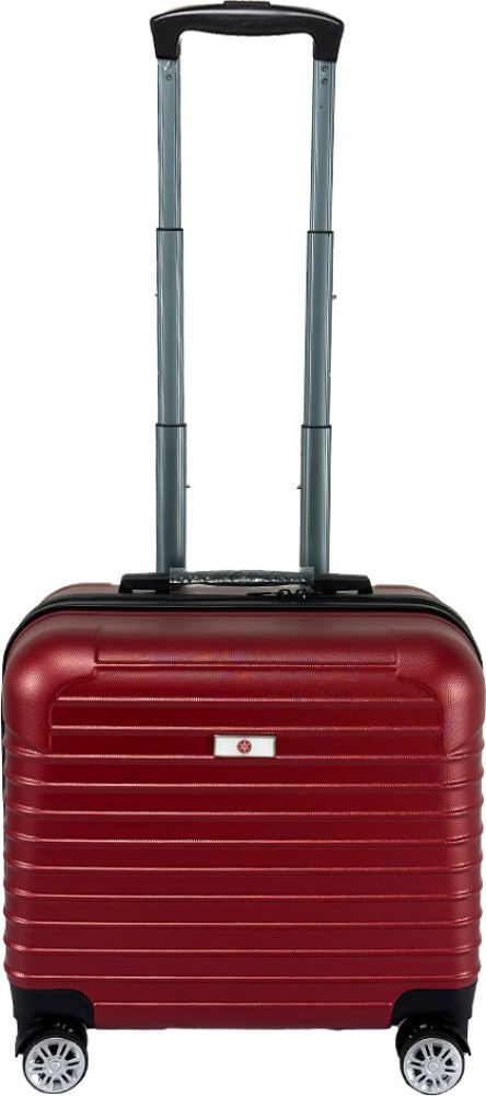 Usha Shriram Abs Cabin Luggage40cm Suitcase Trolley Small Bag28lfor Travel Kids Men Women Overnighter & Briefcase - 16 Inch