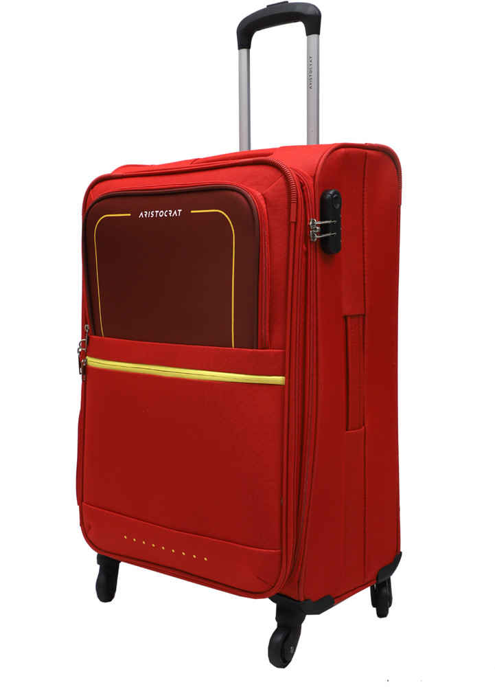 VIP LARGE SIZE 4 WHEELS EXP TROLLEY BAG 79CM Expandable Check in Suitcase 4 Wheels 32 inch RED Price in India Flipkart