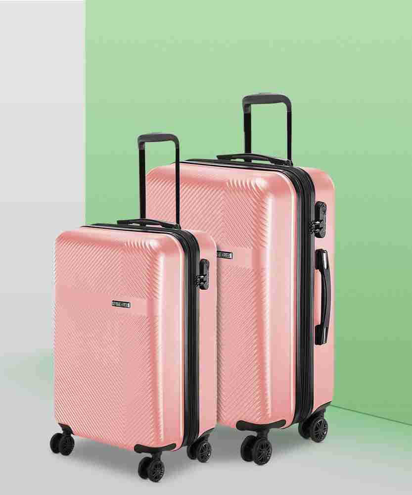 Rose gold trolley bag online