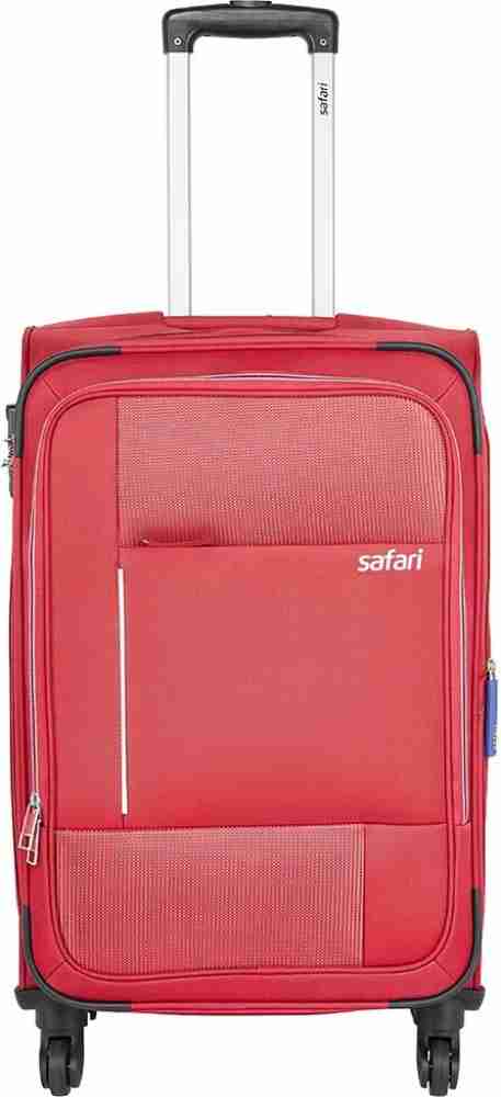 SAFARI PIXEL 55 4W Expandable Cabin Suitcase 4 Wheels 22 inch RED Price in India Flipkart