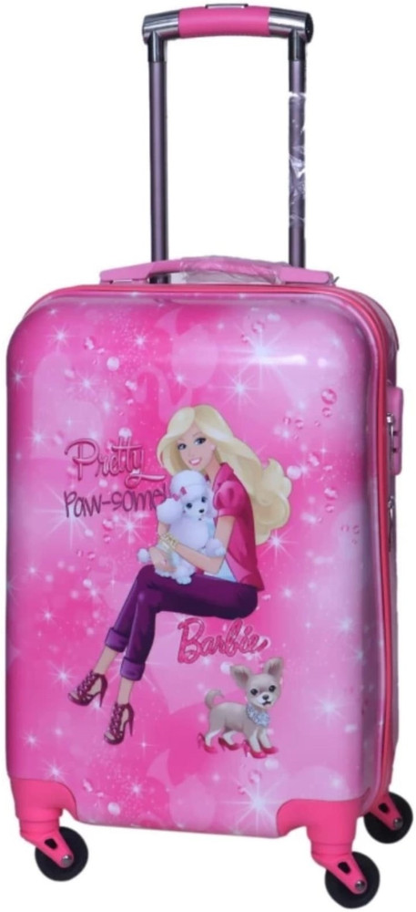Swarn Products Pretty baby Printed Pattern Suitcase Trolley Bag for Kids Check in Suitcase 8 Wheels 20 inch Pink Price in India Flipkart