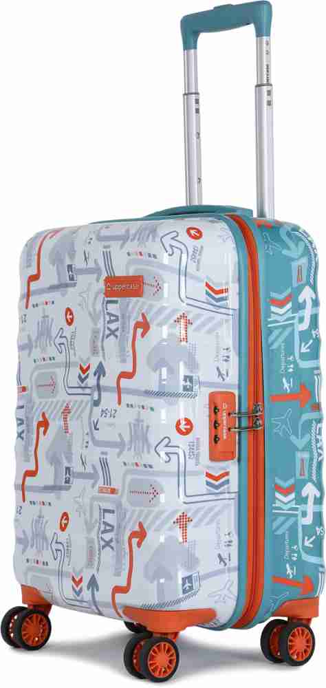 Uppercase JFK Duo Hard Luggage Trolley Bag Set of 3 (S+M+L) Teal