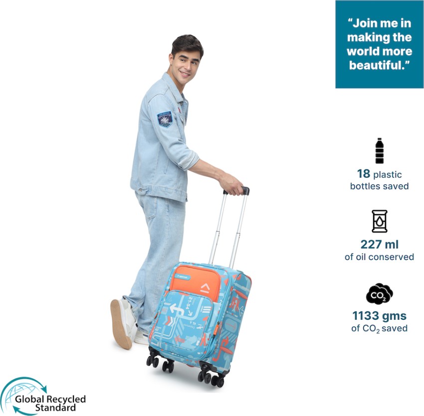 Small discount luggage trolley