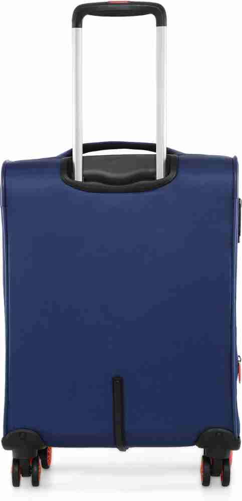 RONCATO CROSSLITE Expandable Cabin Suitcase - 21 inch BLUE - Price in India