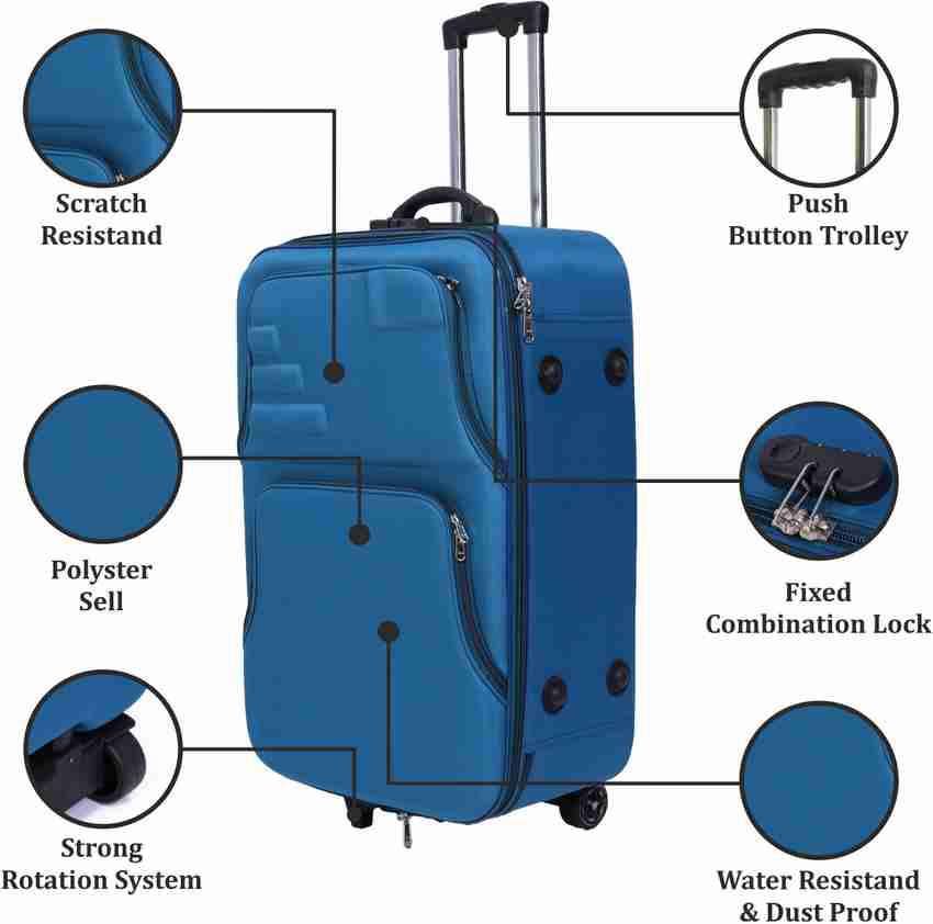 It world's lightest 2 wheel cabin suitcase & liquid bag hotsell