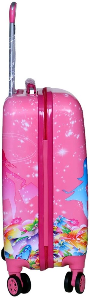 Tramp & Badger Printed Kids Barbie Travel Trolley Bag, Size: 18 and 22 inch  at Rs 3000/piece in Nagina