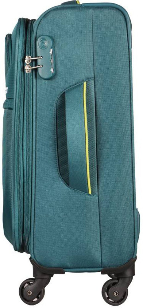 AMERICAN TOURISTER AMT STIRLING SP 68 CM TEAL Expandable Cabin Suitcase 4 Wheels 14 inch teal Price in India Flipkart