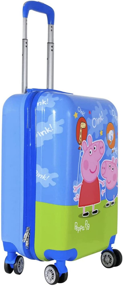 Stela Kid s Luggage Wheels Non Breakable Peppa Pig Suitcase with