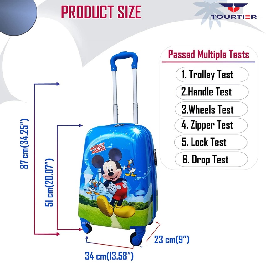 Paw Patrol Soft Side Luggage - 17" Rolling Suitcase Travel Trolley for  Kids