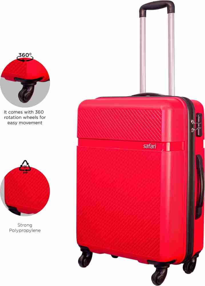 SAFARI Drive 55 cm Small Hard Sided Polypropylene Luggage