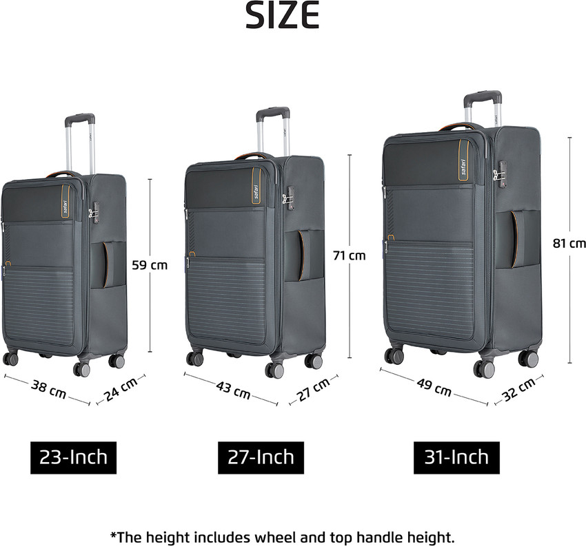 27 inch luggage size sale