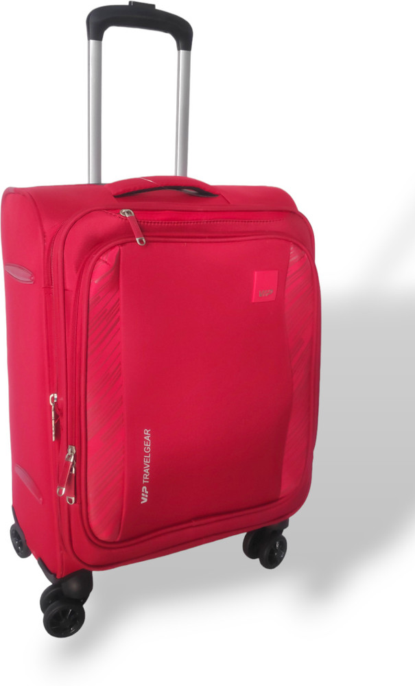 VIP IGNIS 8W STR 55 SMALL SIZE Expandable Cabin Suitcase 8 Wheels 20 inch RED Price in India Flipkart