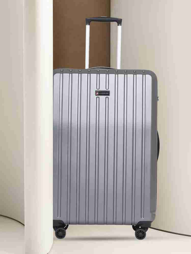 SWISS MILITARY Phantom Hardtop Trolley Bag Cabin Suitcase 4 Wheels