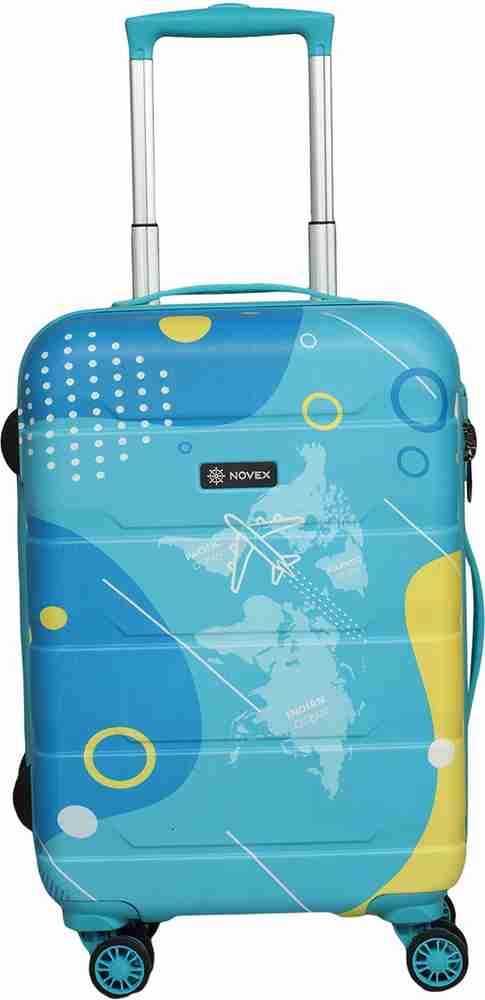 NOVEX Aqua Cabin Size Unbreakable Polycarbonate Hard Trolley