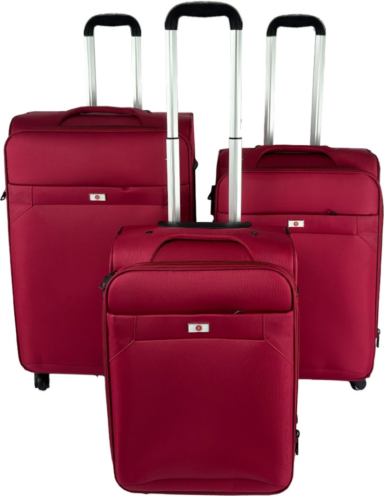 Fabric suitcase best sale