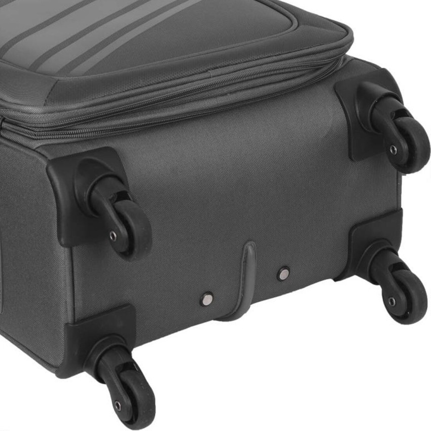 AMERICAN TOURISTER AMT STIRLING SP 56 CM D.GRY Expandable Cabin Suitcase 4 Wheels 10 inch Dark Grey Price in India Flipkart