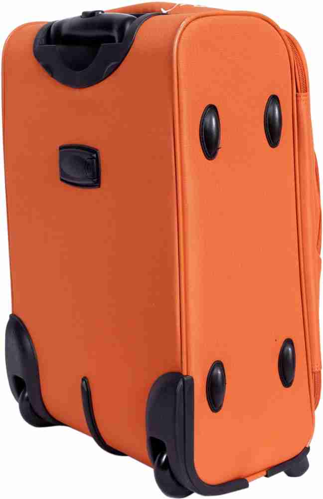 AMERICAN TOURISTER Featherlite Expandable Cabin Suitcase 2 Wheels 21 inch Orange Price in India Flipkart