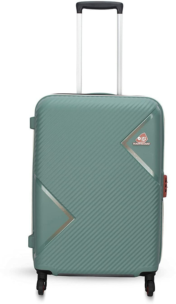 Kamiliant by American Tourister Zakk 55 cm Cabin Size Trolley Green Cabin Suitcase 4 Wheels 20 inch Green Price in India Flipkart