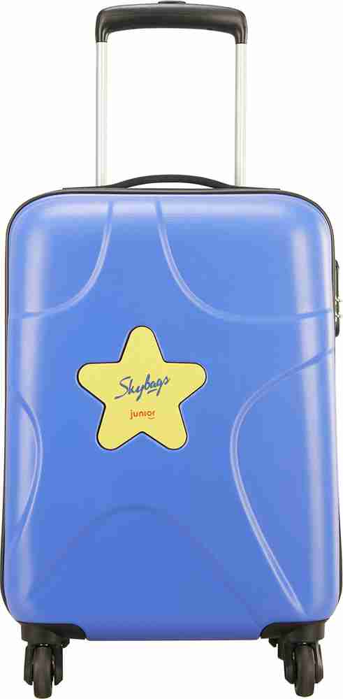 Skybags trolley on sale blue and white