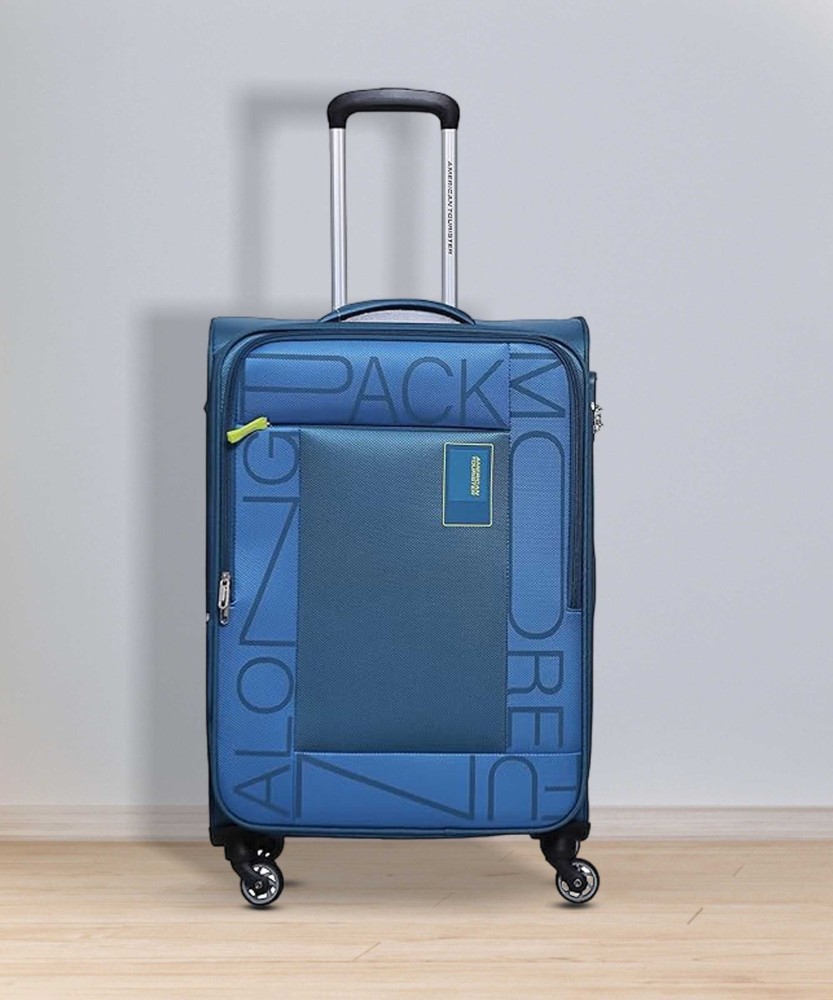 AMERICAN TOURISTER CANIS PLUS 80 LARGE SIZE Expandable Check in Suitcase 4 Wheels 28 inch BLUE Price in India Flipkart