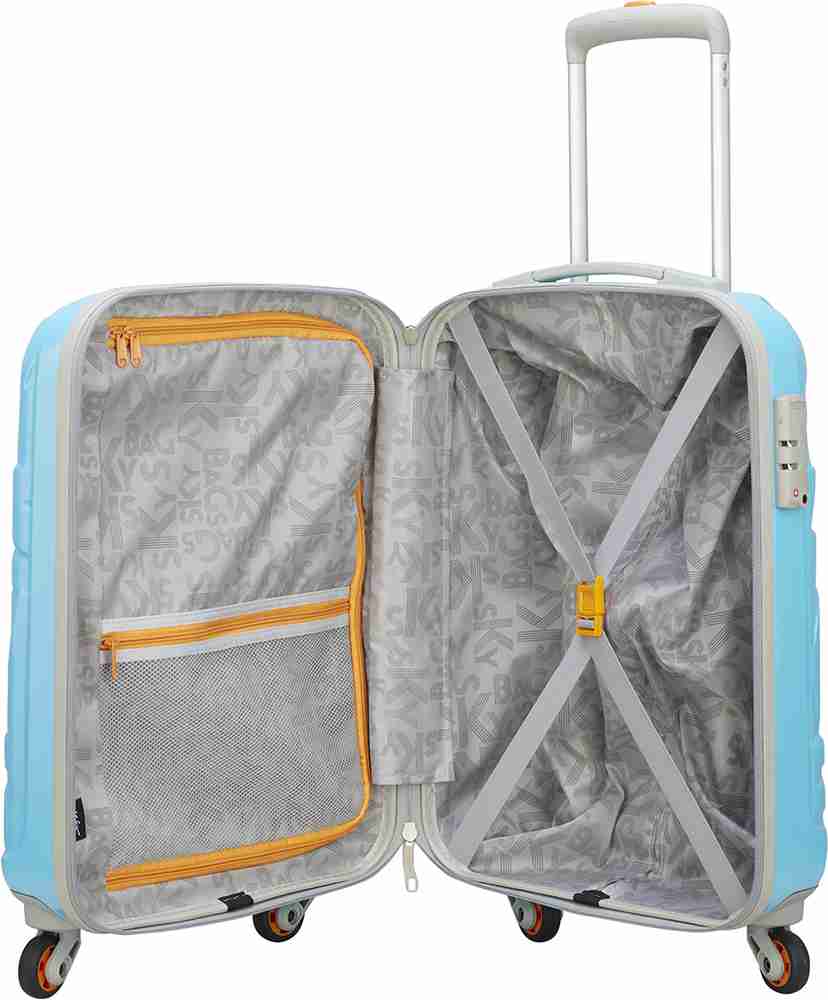 SKYBAGS RAMP NXT STROLLY 55 360 TR.BLUE Cabin Suitcase 4 Wheels