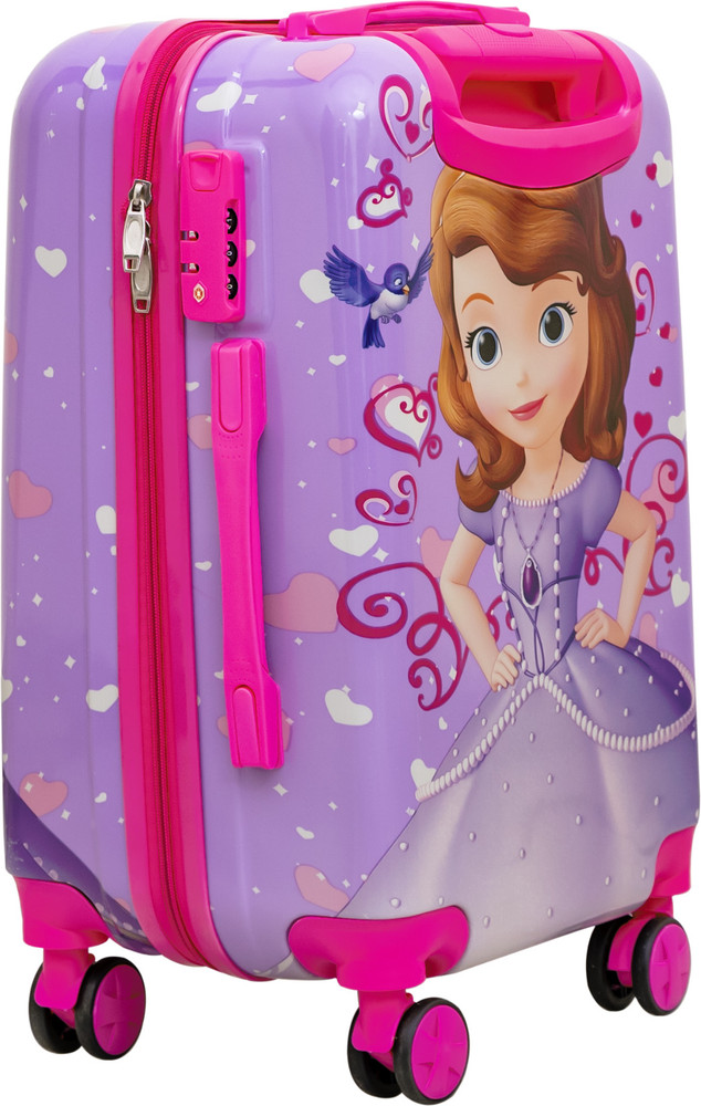 PAUL FASHION 20 Inches Sofia Princess Doll kids suitcase trolley