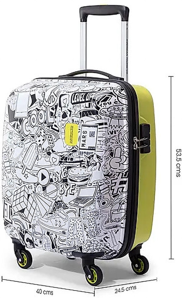 White cabin luggage cheap