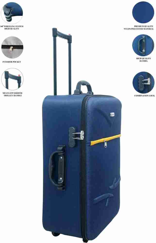 Polyester cheap trolley bag