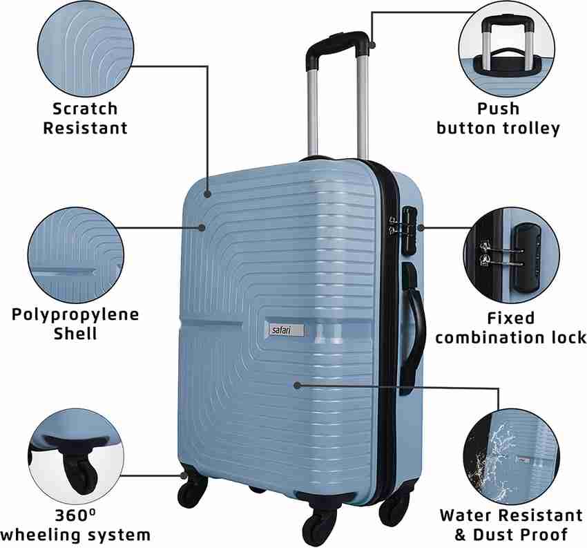 SAFARI ECLIPSE 66 Check-in Suitcase 4 Wheels - 26 inch Slate SAFARI ECLIPSE 66 Check-in Suitcase 4 Wheels - 26 inch Slate