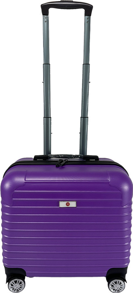 Usha Shriram ABS Cabin Luggage 45cm Suitcase Trolley Small Bag 28L For Travel Kids Men Women Overnighter Briefcase 8 Wheels 16 inch
