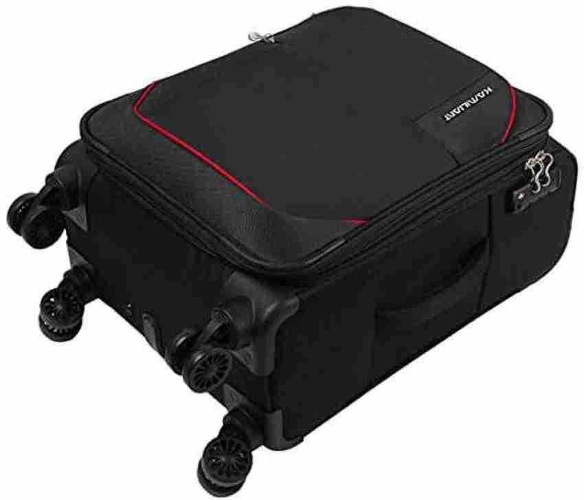 Kamiliant by American Tourister Vector Trolley bag Set 8W Antitheft Zip with TSA Lock Cabin Medium Large Cabin Check in Set 8 Wheels 28 inch Black Price in India Flipkart