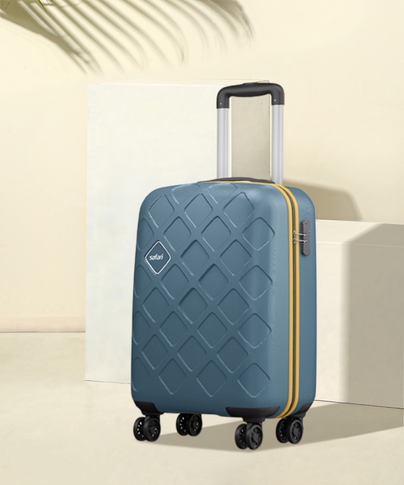 SAFARI Mosaic 3P Set 4W Cabin Check in Set 4 Wheels 30 Inches Ink Blue Price in India Flipkart