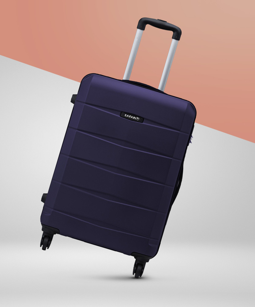 SAFARI Regloss Antiscratch Cabin Suitcase 4 Wheels 22 inch Purple Price in India Flipkart