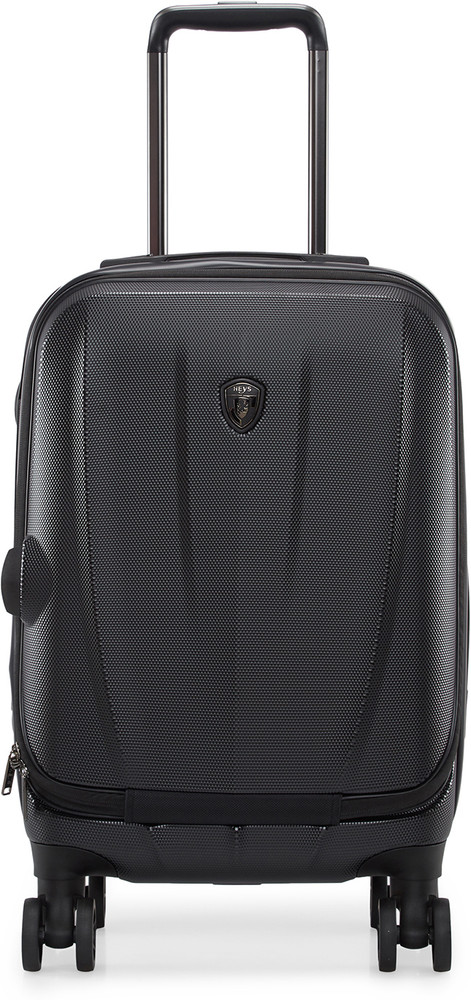 Heys VINTAGE Expandable Cabin Suitcase 4 Wheels 21 inch BLACK Price in India Flipkart