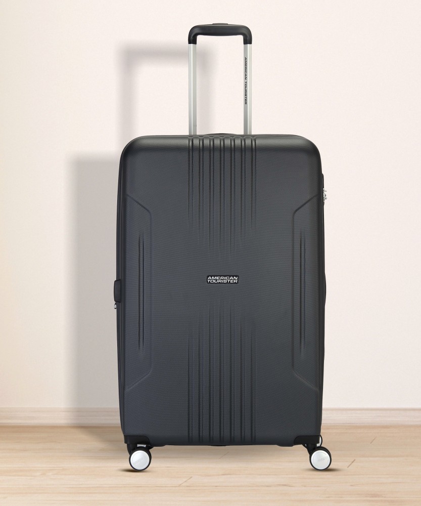 AMERICAN TOURISTER TRACKLITE SPINNER 67CM DARK SLATE Expandable Check in Suitcase 4 Wheels 27 inch