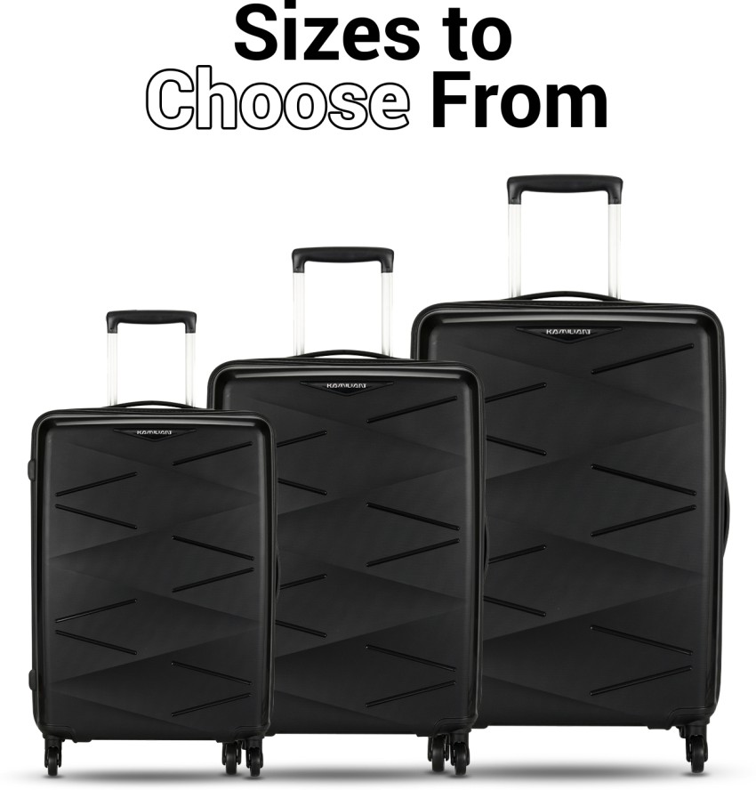 alliance arbejder Til ære for Kamiliant by American Tourister Kam Triprism Sp Cabin Suitcase - 22 inch  Black - Price in India | Flipkart.com