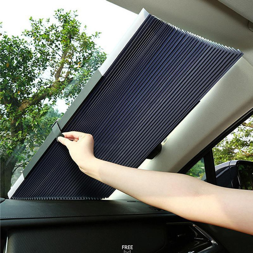 Solar sun sale shade for car