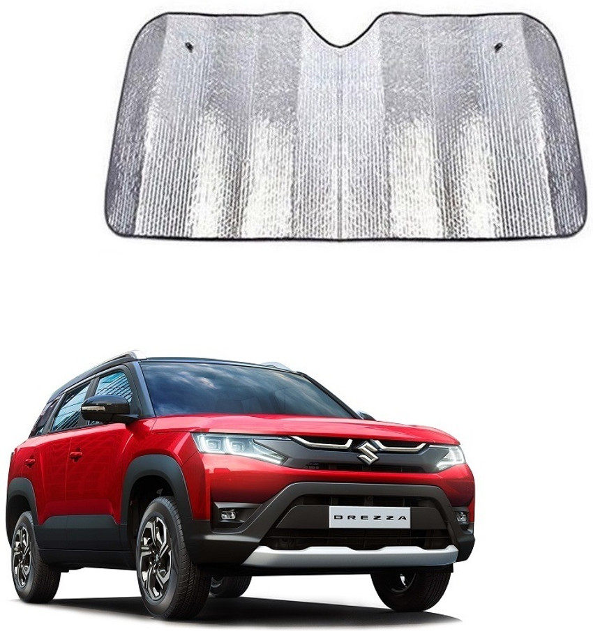 SPREADX Windshield Sun Shade For Maruti Suzuki Brezza Price in India Buy SPREADX Windshield Sun Shade For Maruti Suzuki Brezza online at Flipkart