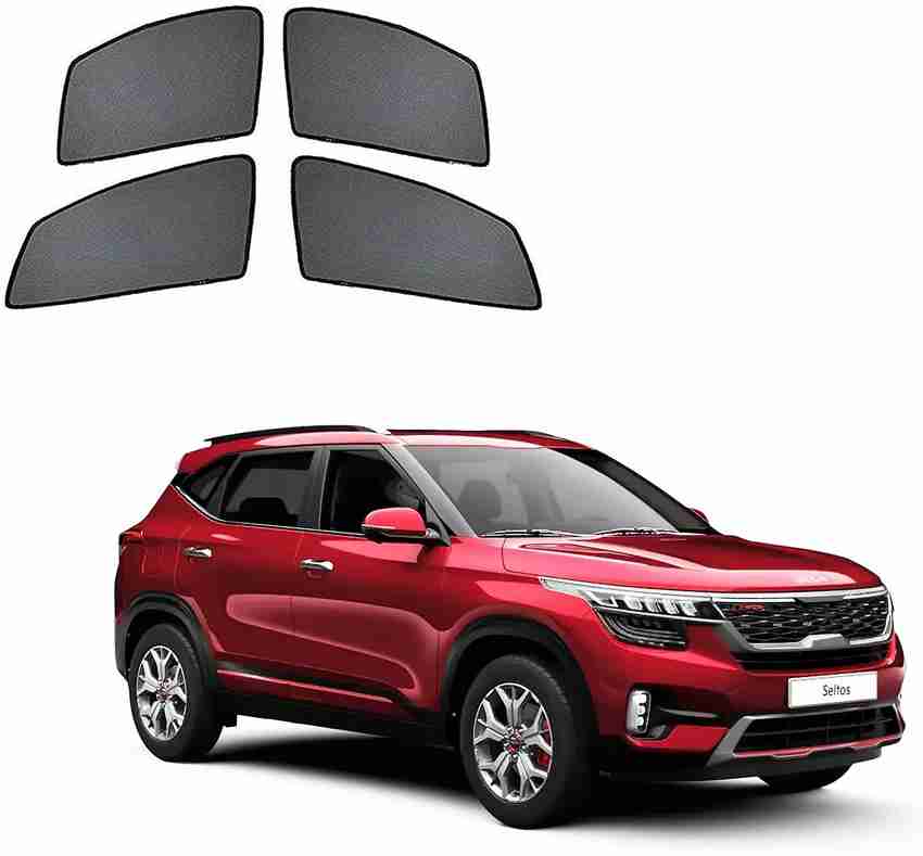 AuTO ADDiCT Side Window Sun Shade For Kia Seltos Price in India